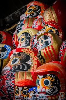 群馬県　少林山達磨寺 群馬,群馬県,達磨寺の写真素材