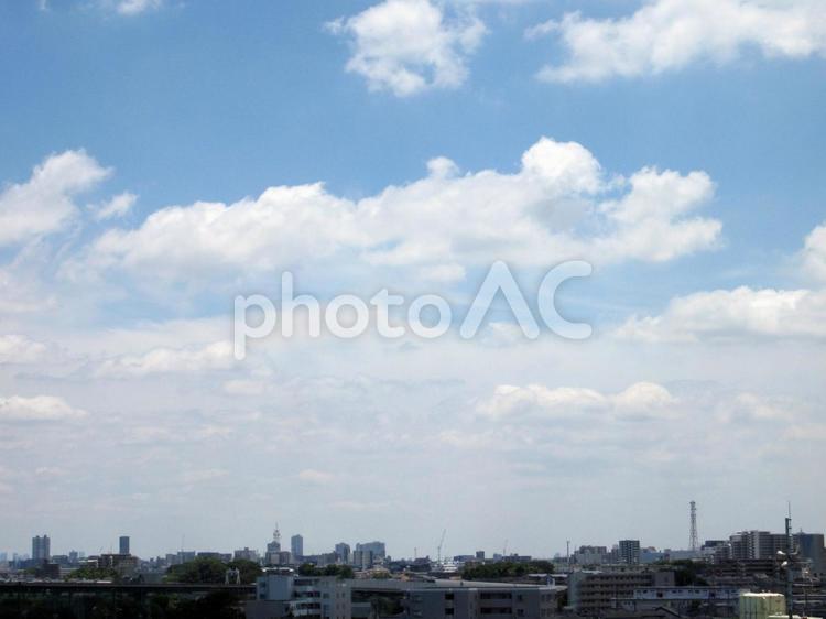 鉄塔がある風景 鉄塔,送電線,電線の写真素材