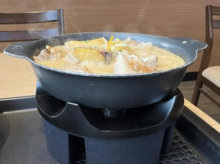 シュクメルリ鍋 シュクメルリ,シュクメルリ鍋,チュクメルリの写真素材