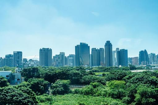 都市開発進む台中の街並み 都市開発進む台中の街並み 台湾,台中,アジアの写真素材