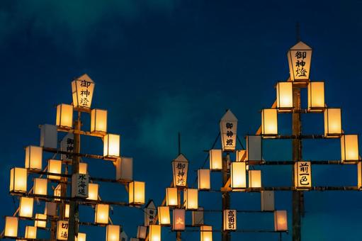 祭り 提灯 祭り 提灯の写真