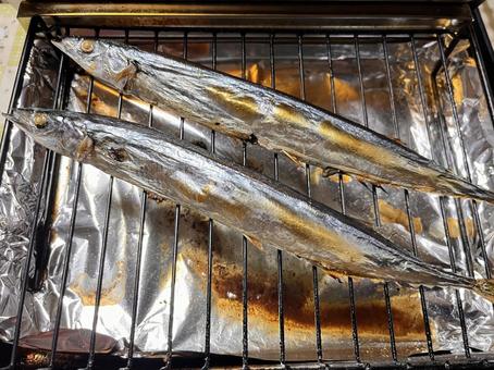 「焼きさんま（サンマ）」イメージ素材 さんま,サンマ,焼きの写真素材