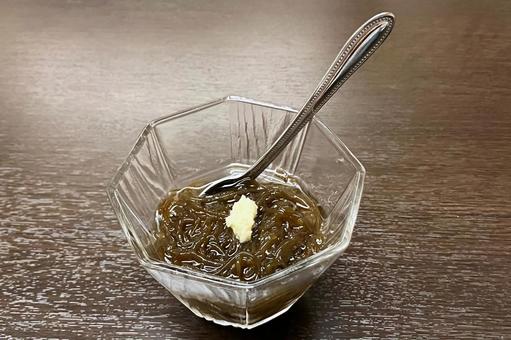 もずく酢 もずく酢 もずく酢,もずく,酢の物の写真素材