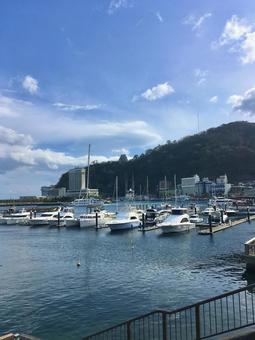 熱海の海 熱海の海 熱海,海,港の写真素材