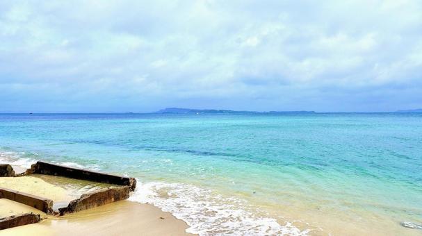 Photo, yajiri beach, hamamatsu, sea, 
