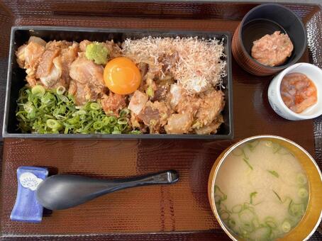 海鮮定食 料理,食事,ご飯の写真素材