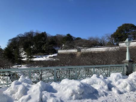 雪景色 雪景色の写真