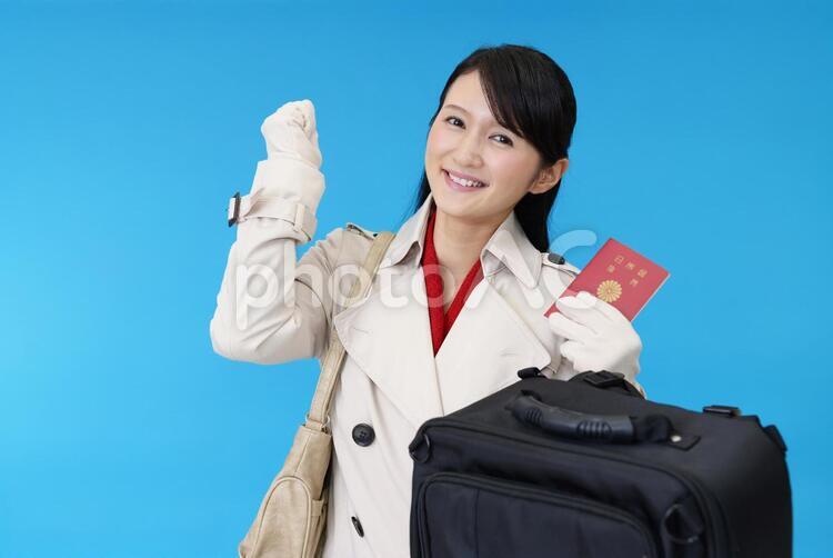 旅行を楽しむ女性 女性,女,旅行の写真素材