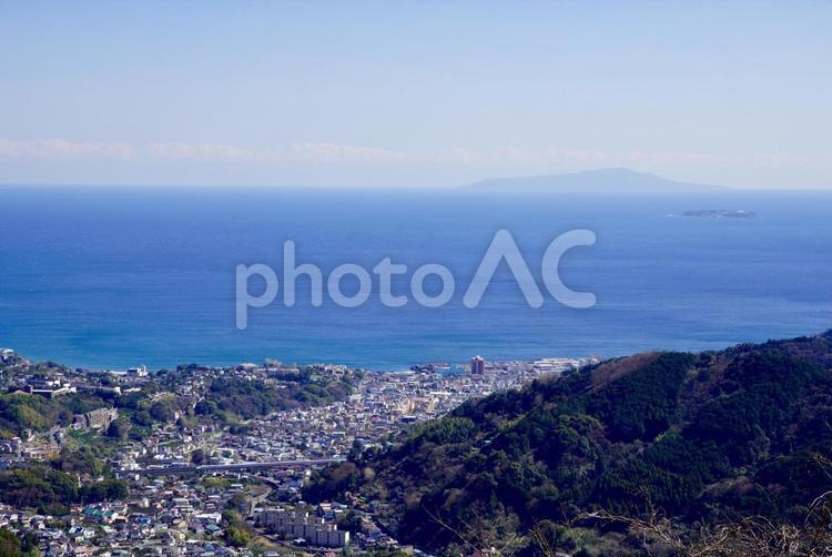 海と街並み 海,街並み,風景の写真素材