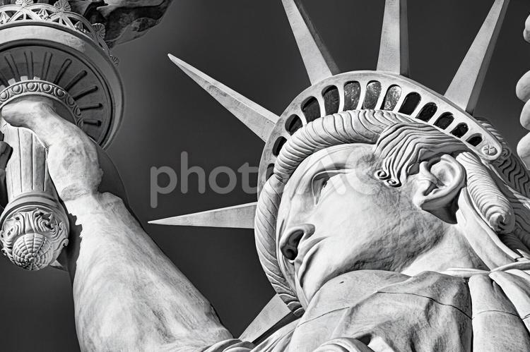 Statue of liberty アメリカ　自由の女神像　海外旅行 大統領選挙,コロナウイルス,nyダウの写真素材