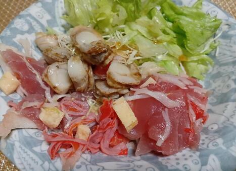 海鮮サラダ 海鮮サラダ,海鮮,サラダの写真素材