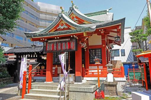 吉原神社(台東) 吉原神社(台東) 吉原神社,倉稲魂命,市杵嶋姫命の写真素材