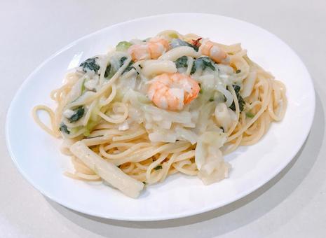Cream pasta, JPG