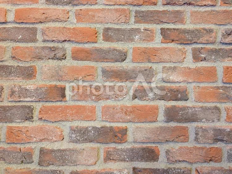 斑模様　メルヘンチックなれんが壁背景 れんが,壁,レトロの写真素材
