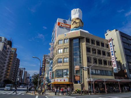 【東京都】台東区・かっぱ橋道具街 かっぱ橋道具街,台東区,合羽橋の写真素材