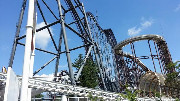 Fuji-Q Highland, na zewnątrz, fuji-q highland, roller coaster, JPG