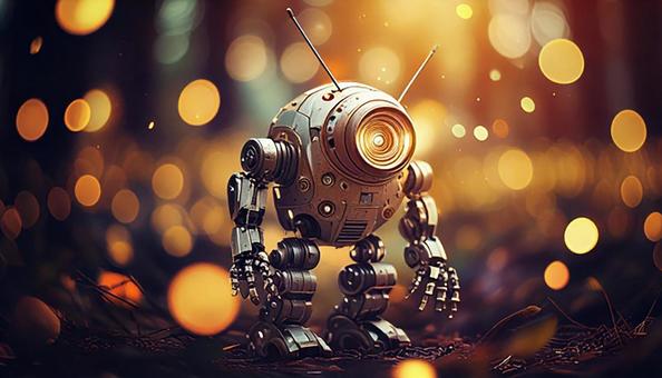 AI かわいいロボット 幻想的 未来 AI かわいいロボット 幻想的 未来の写真