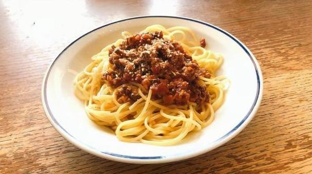和風ミートスパゲティ 和風ミートスパゲティの写真