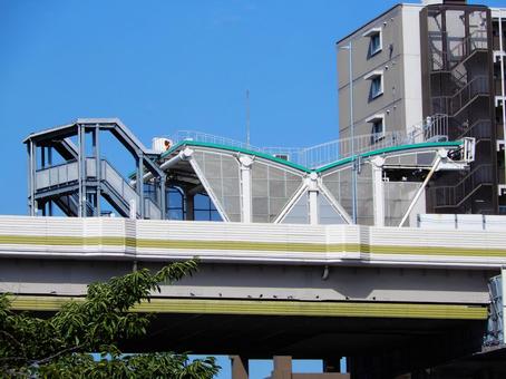 首都高速道路 料金所 首都高速道路 料金所 首都高速道路,料金所,高架の写真素材