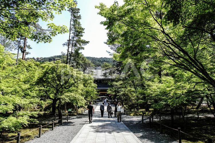 南禅寺の風景 京都,日本,アジアの写真素材