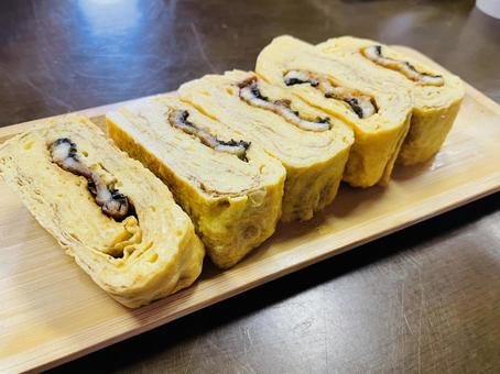 う巻き う巻き う巻き,鰻の卵焼き,卵焼きの写真素材