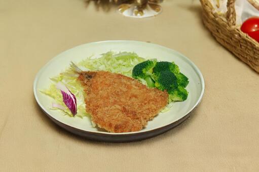 アジフライ アジフライ,魚料理,揚げ物の写真素材