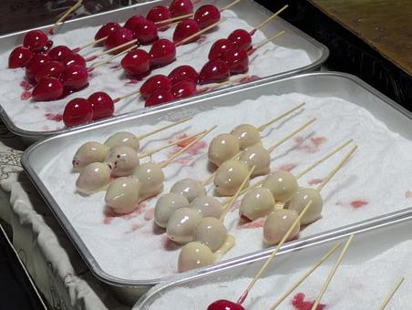 いちご飴 いちご飴,フルーツ,スイーツの写真素材