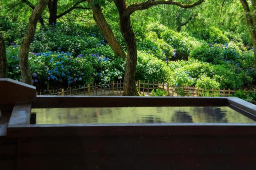Superb view open-air bath in the great outdoors, JPG Superb view open-air bath in the great outdoors, hot spring, outdoor bath, bath, JPG