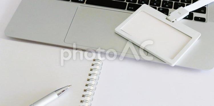 ビジネスアイテム　社員証　身分証 ビジネス,社員証,会社員の写真素材