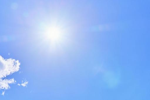まだまだ暑いぞギラギラ太陽紫外線 まだまだ暑いぞギラギラ太陽紫外線の写真