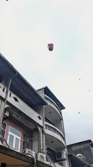 台湾 十分 新北市 飛ぶランタン 台湾 十分 新北市 飛ぶランタン 台湾,十分,ランタンの写真素材