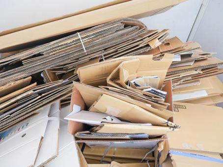 段ボール 段ボール,リサイクル,古紙の写真素材