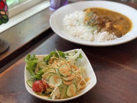 サラダ サラダ サラダ,野菜,ドレッシングの写真素材