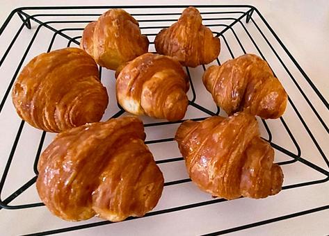 Photo, mini croissant, croissant, bread, 