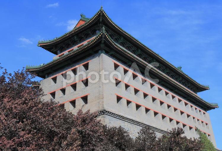 中国　北京市の北京明城壁遺跡公園 中国,北京,明城壁遺跡公園の写真素材