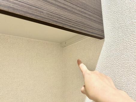 施主検査　ゆびさし 指,施主検査,検査の写真素材