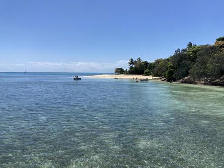 グリーン島 グリーン島 グレートバリアリーフ,海,グリーン島の写真素材
