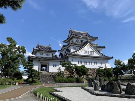 岸和田城3 岸和田城,城址,続日本100名城の写真素材