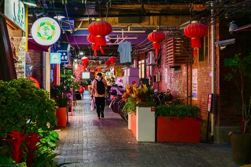 Photo, tianzifang, shanghai, townscape, 