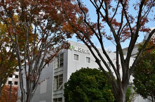 ＜千葉県＞千葉市　緑区役所 緑区役所,庁舎,駅の写真素材