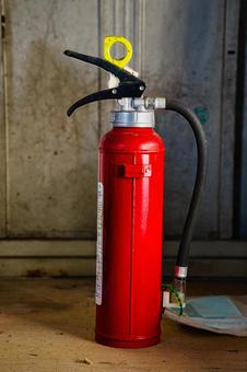古い消化器 消化器,防災,火災の写真素材