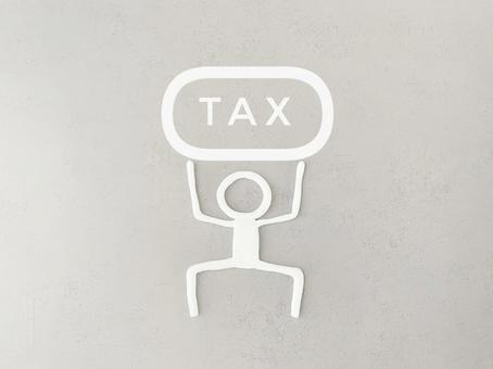 TAX、税負担、苦しい(明るめ) TAX、税負担、苦しい(明るめ) tax,税金,負担の写真素材