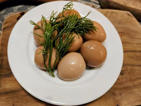 うずら卵の燻製 うずら卵の燻製 うずら,卵,燻製の写真素材