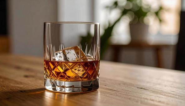 ウイスキー　水割りの写真