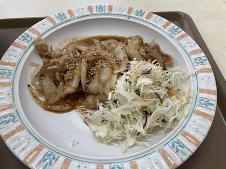 生姜焼き 生姜焼き 生姜焼き,豚肉,しょうが焼きの写真素材
