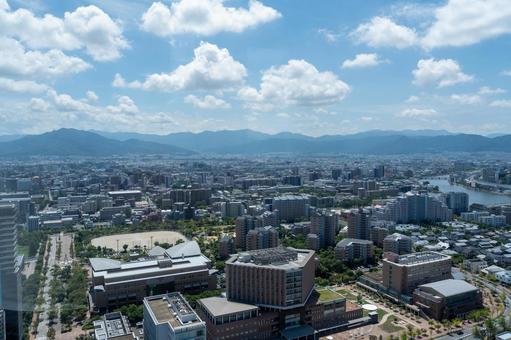 福岡市内の風景 福岡市内の風景 福岡,博多,九州の写真素材