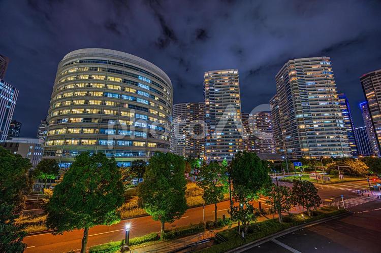 都市夜景 都市夜景,夜景,夜の写真素材