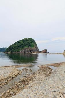 昼間のかえる島 昼間のかえる島 かえる島,蛙,島の写真素材