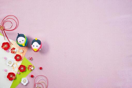 ひな祭りイメージ ひな祭り,雛人形,桃の節句の写真素材