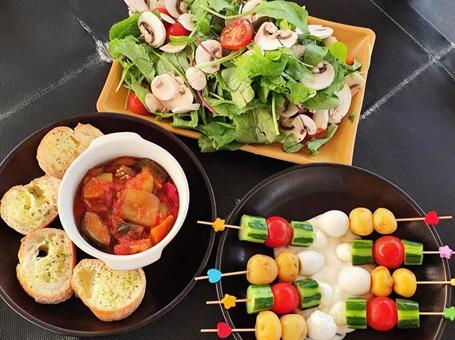 パーティー料理 パーティー料理の写真